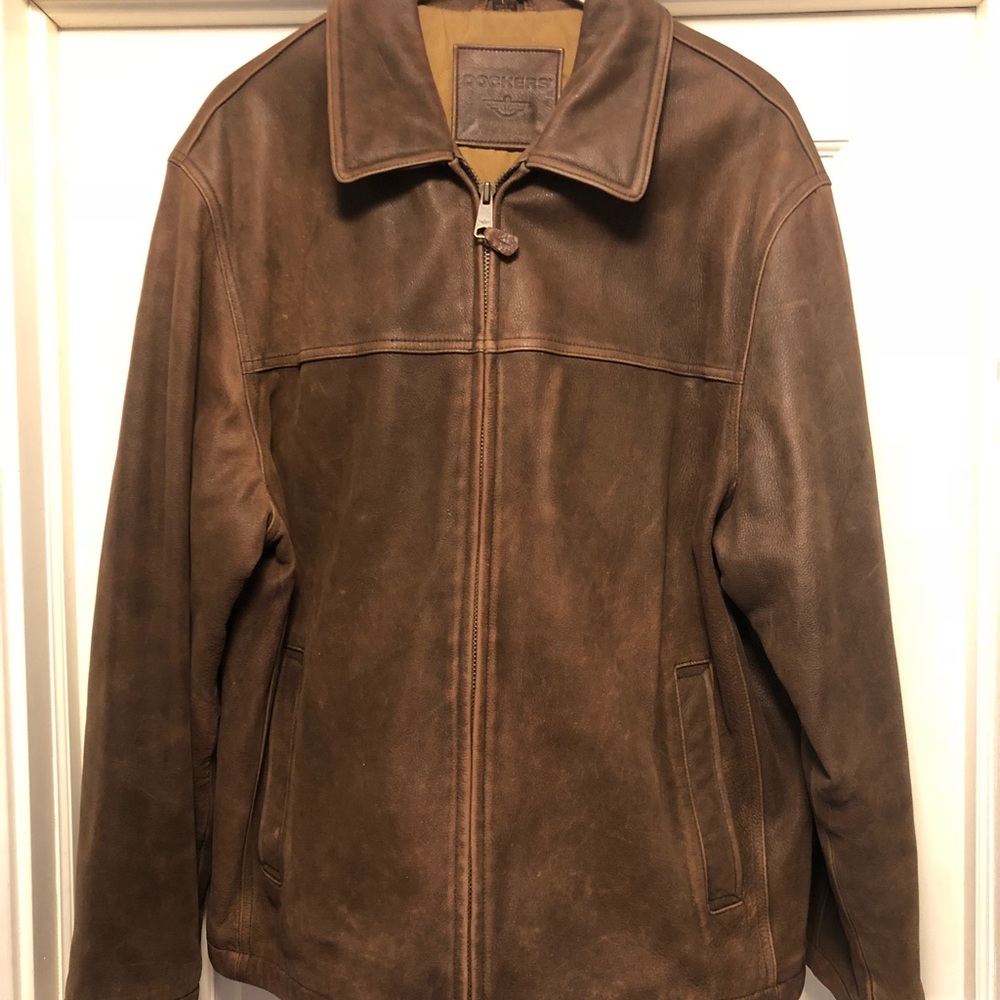 Men’s Genuine Leather Jacket